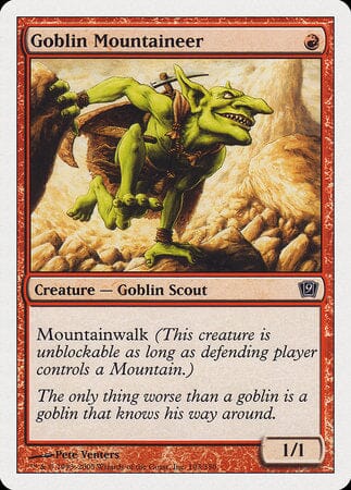 Goblin Mountaineer [Ninth Edition] MTG Single Magic: The Gathering  | Multizone: Comics And Games