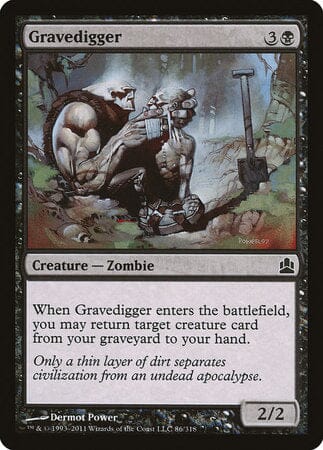 Gravedigger [Commander 2011] MTG Single Magic: The Gathering  | Multizone: Comics And Games