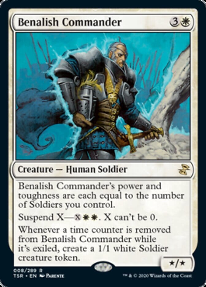 Benalish Commander [Time Spiral Remastered] MTG Single Magic: The Gathering  | Multizone: Comics And Games