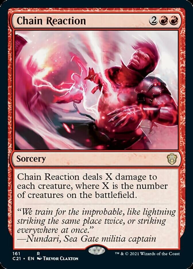 Chain Reaction [Commander 2021] MTG Single Magic: The Gathering  | Multizone: Comics And Games