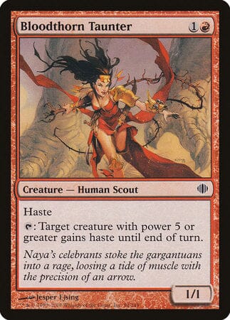 Bloodthorn Taunter [Shards of Alara] MTG Single Magic: The Gathering  | Multizone: Comics And Games