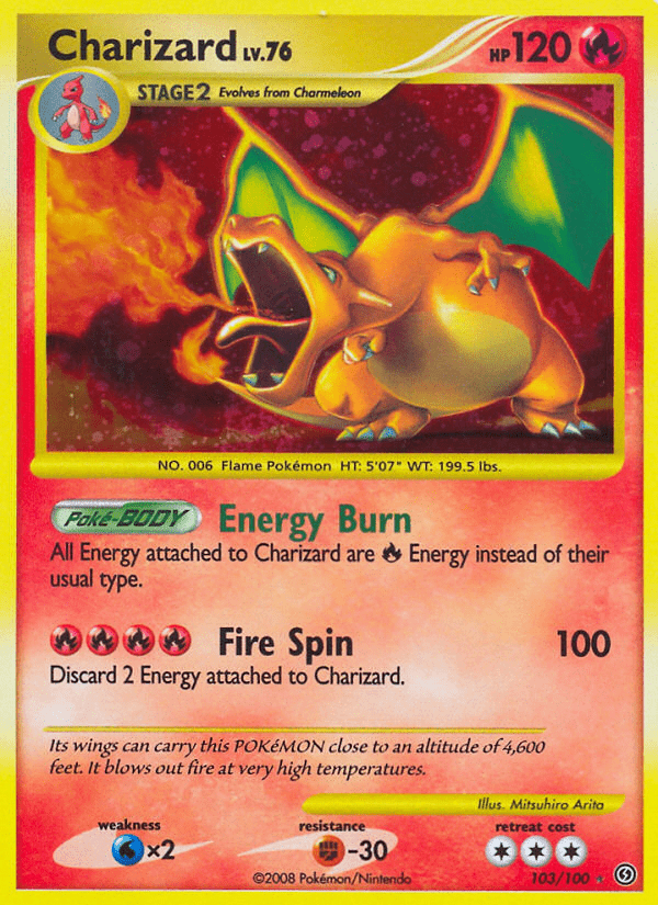 Charizard (103/100) [Diamond & Pearl: Stormfront] Pokemon Single Pokémon  | Multizone: Comics And Games