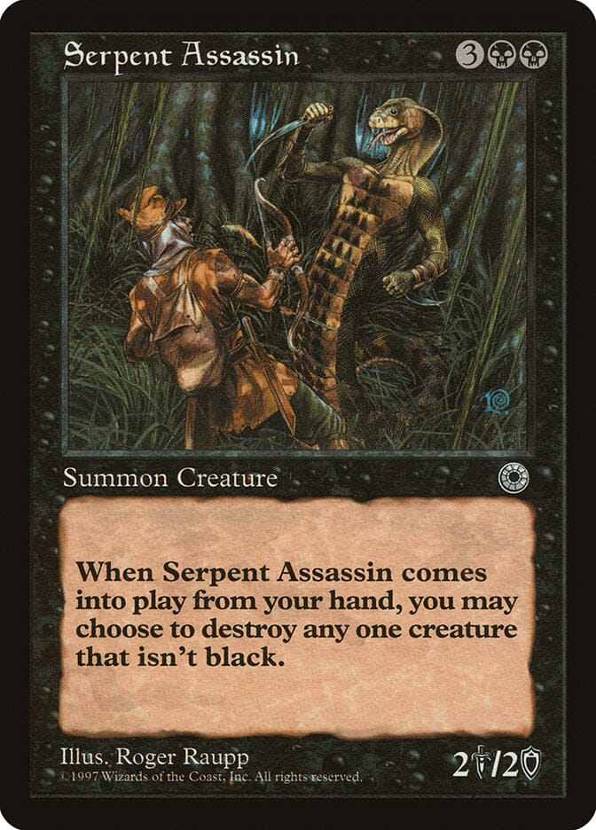 Serpent Assassin [Portal] MTG Single Magic: The Gathering  | Multizone: Comics And Games