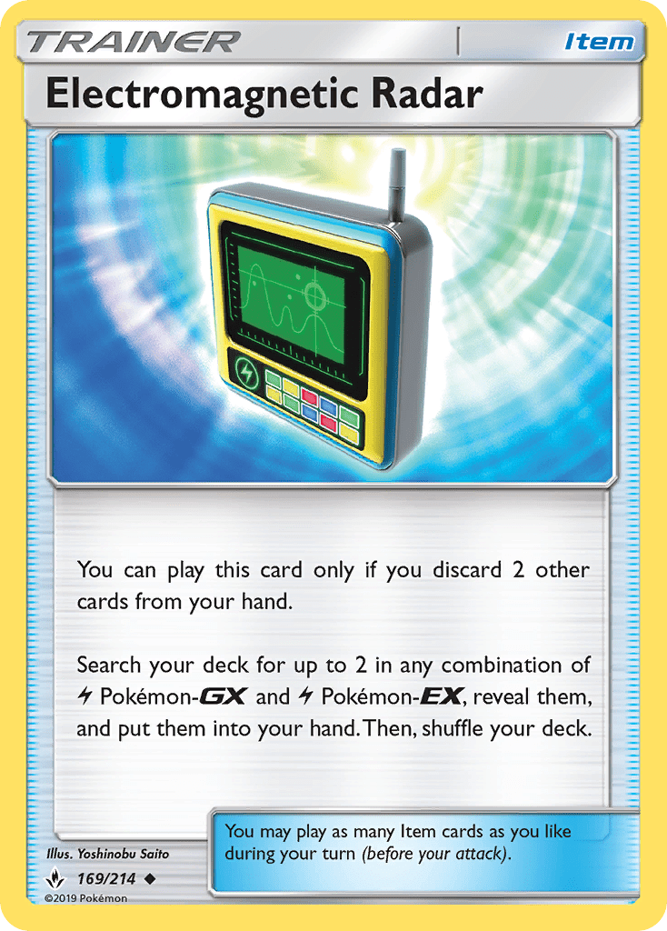 Electromagnetic Radar (169/214) [Sun & Moon: Unbroken Bonds] Pokemon Single Pokémon  | Multizone: Comics And Games