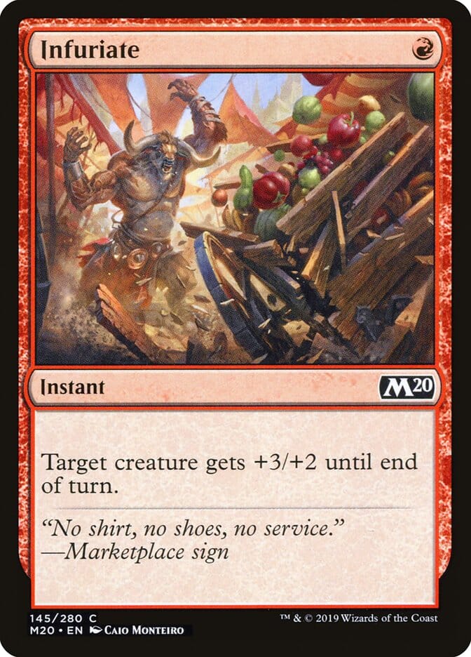 Infuriate [Core Set 2020] MTG Single Magic: The Gathering  | Multizone: Comics And Games