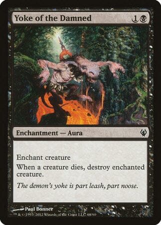Yoke of the Damned [Duel Decks: Izzet vs. Golgari] MTG Single Magic: The Gathering  | Multizone: Comics And Games
