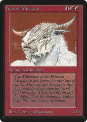 Hurloon Minotaur [Limited Edition Beta] MTG Single Magic: The Gathering  | Multizone: Comics And Games