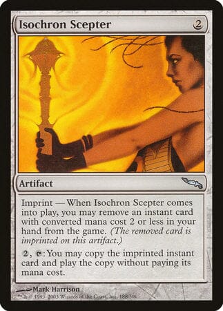 Isochron Scepter [Mirrodin] MTG Single Magic: The Gathering  | Multizone: Comics And Games