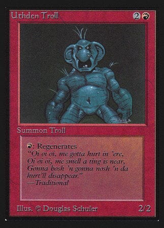 Uthden Troll (IE) [Intl. Collectors’ Edition] MTG Single Magic: The Gathering  | Multizone: Comics And Games