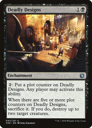 Deadly Designs [Conspiracy: Take the Crown] MTG Single Magic: The Gathering  | Multizone: Comics And Games