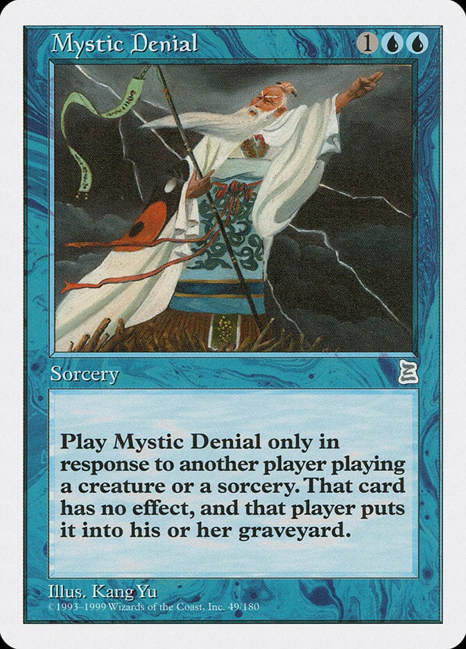 Mystic Denial [Portal Three Kingdoms] MTG Single Magic: The Gathering  | Multizone: Comics And Games