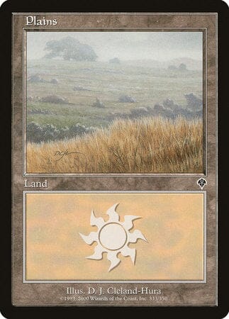 Plains (333) [Invasion] MTG Single Magic: The Gathering  | Multizone: Comics And Games