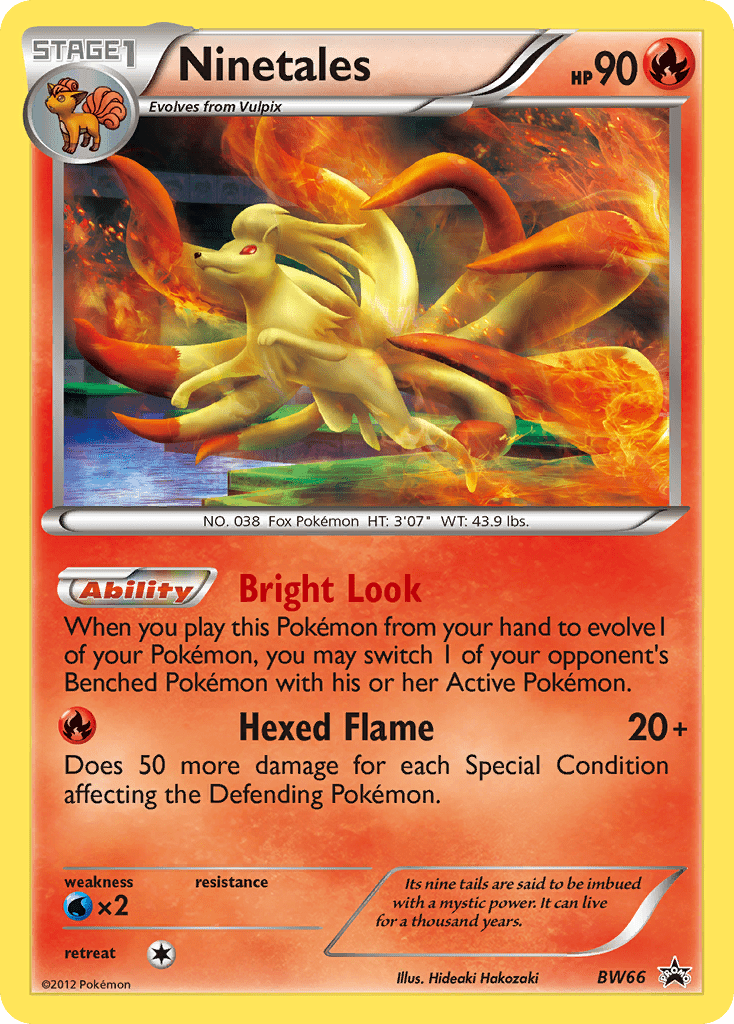 Ninetales (BW66) [Black & White: Black Star Promos] Pokemon Single Pokémon  | Multizone: Comics And Games