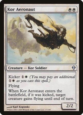 Kor Aeronaut [Zendikar] MTG Single Magic: The Gathering  | Multizone: Comics And Games