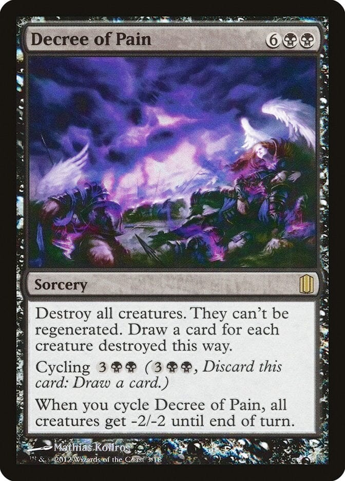 Decree of Pain [Commander's Arsenal] MTG Single Magic: The Gathering  | Multizone: Comics And Games