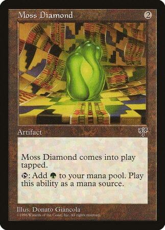 Moss Diamond [Mirage] MTG Single Magic: The Gathering  | Multizone: Comics And Games