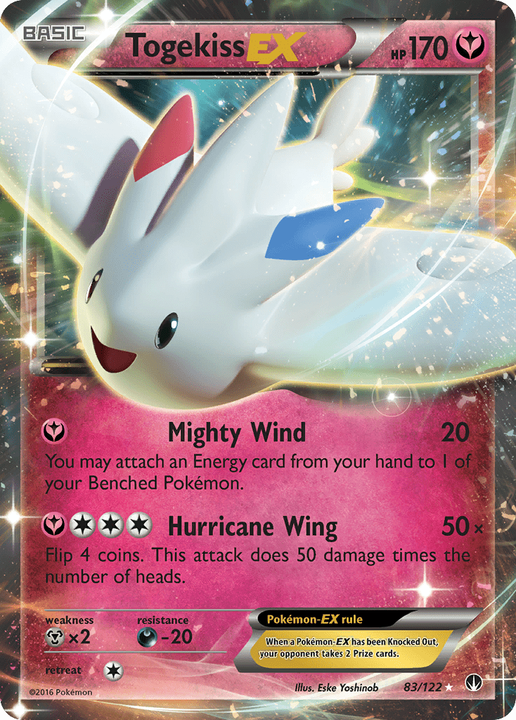 Togekiss EX (83/122) [XY: BREAKpoint] Pokemon Single Pokémon  | Multizone: Comics And Games