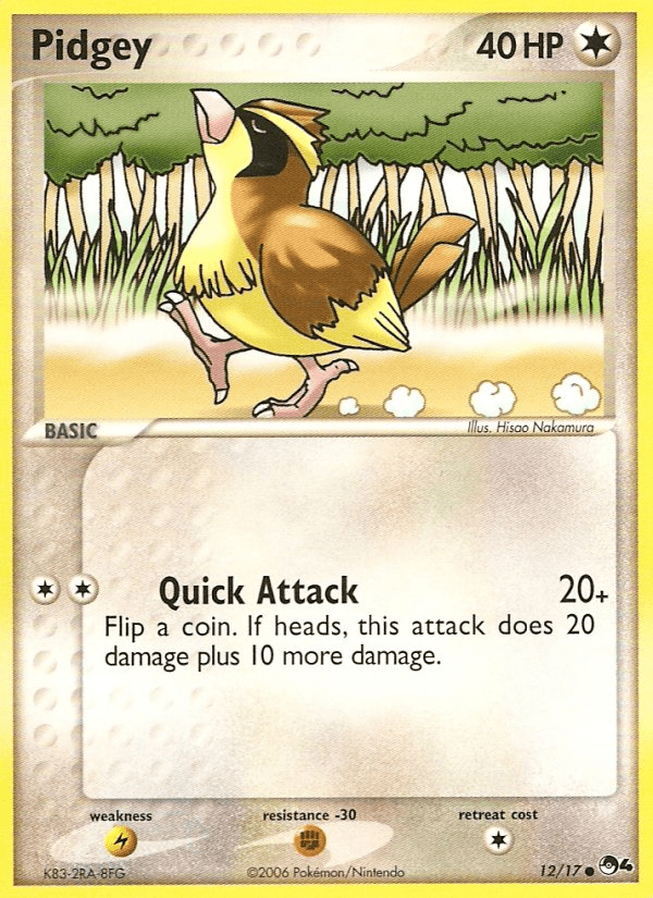 Pidgey (12/17) [POP Series 4] Pokemon Single Pokémon  | Multizone: Comics And Games