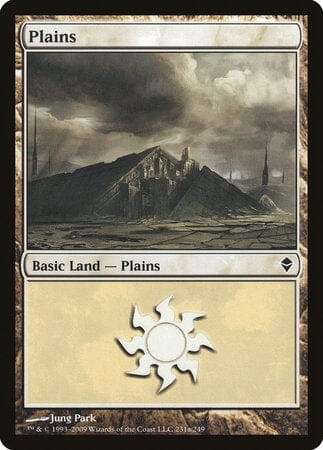 Plains (231a) [Zendikar] MTG Single Magic: The Gathering  | Multizone: Comics And Games