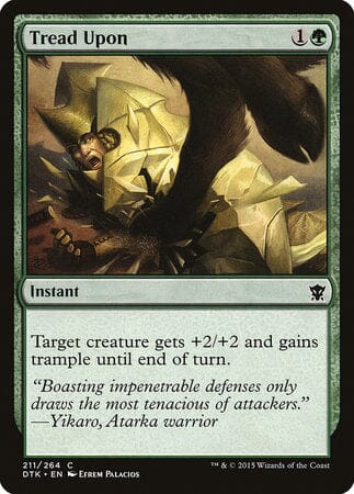 Tread Upon [Dragons of Tarkir] MTG Single Magic: The Gathering  | Multizone: Comics And Games