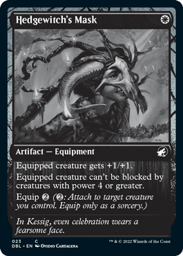 Hedgewitch's Mask [Innistrad: Double Feature] MTG Single Magic: The Gathering  | Multizone: Comics And Games
