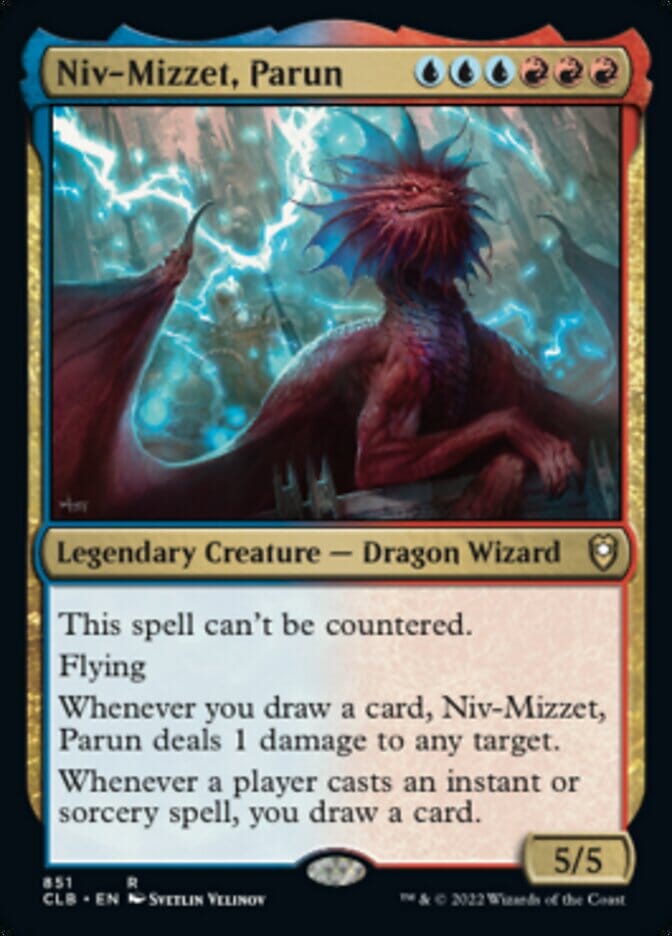 Niv-Mizzet, Parun [Commander Legends: Battle for Baldur's Gate] MTG Single Magic: The Gathering  | Multizone: Comics And Games