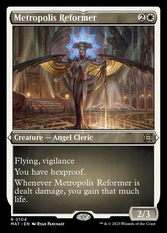 Metropolis Reformer (Foil Etched) [March of the Machine: The Aftermath] MTG Single Magic: The Gathering  | Multizone: Comics And Games