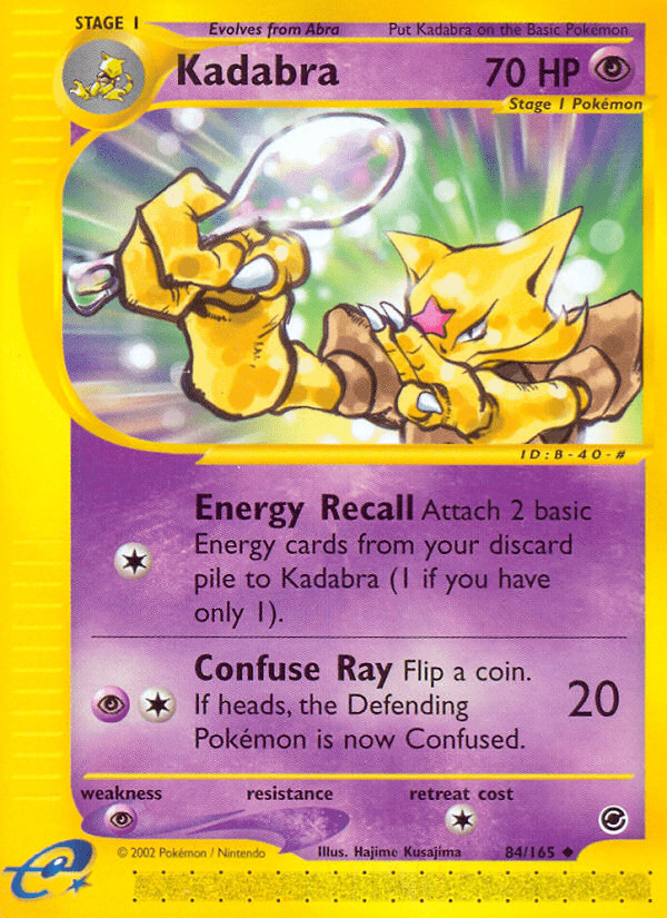 Kadabra (84/165) [Expedition: Base Set] Pokemon Single Pokémon  | Multizone: Comics And Games