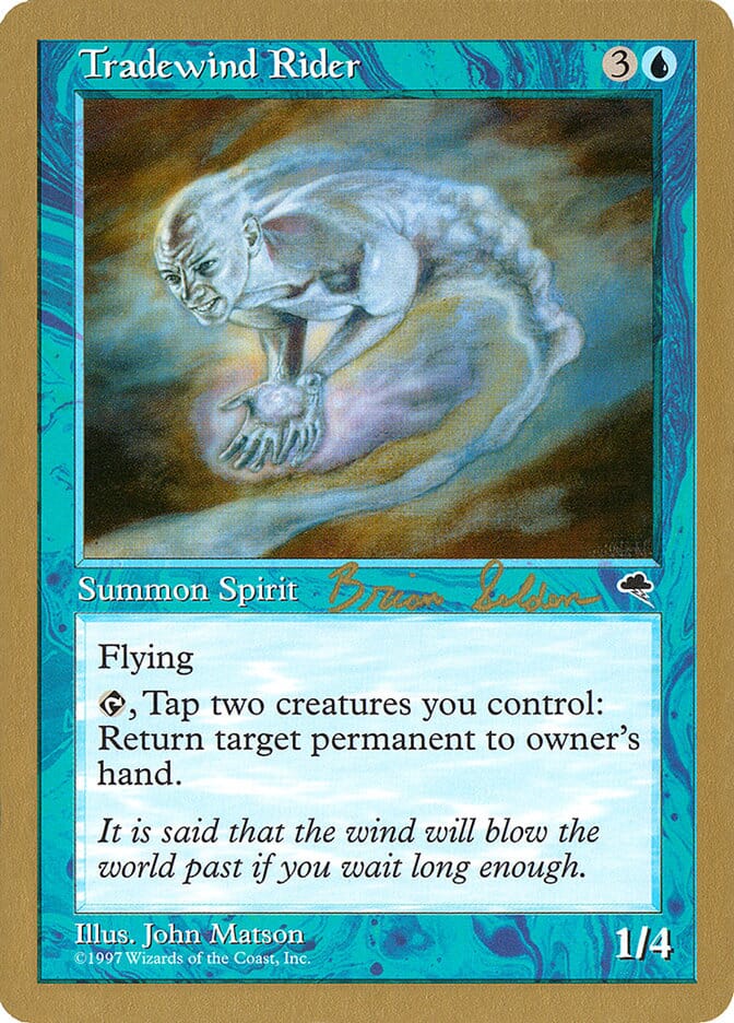 Tradewind Rider (Brian Selden) [World Championship Decks 1998] MTG Single Magic: The Gathering  | Multizone: Comics And Games