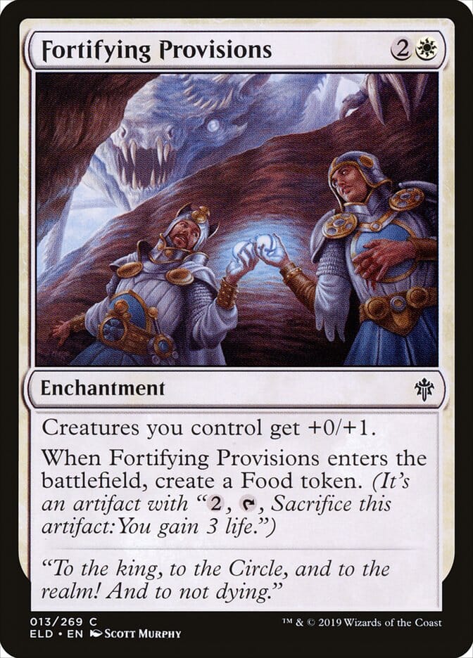 Fortifying Provisions [Throne of Eldraine] MTG Single Magic: The Gathering  | Multizone: Comics And Games