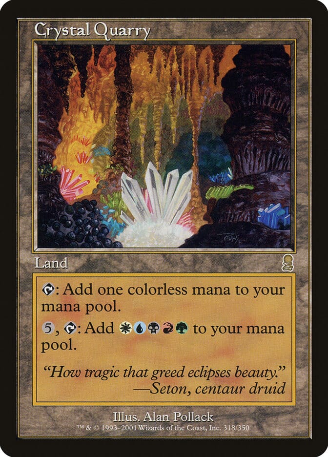 Crystal Quarry [Odyssey] MTG Single Magic: The Gathering  | Multizone: Comics And Games