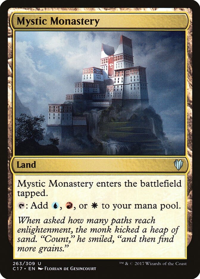 Mystic Monastery [Commander 2017] MTG Single Magic: The Gathering  | Multizone: Comics And Games