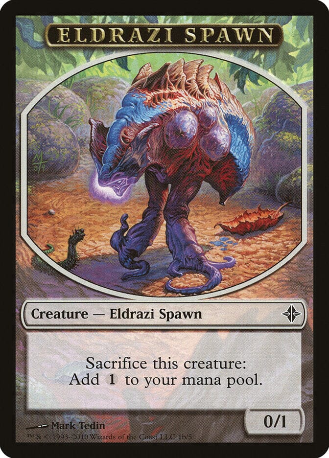 Eldrazi Spawn (1b/5) [Rise of the Eldrazi Tokens] MTG Single Magic: The Gathering  | Multizone: Comics And Games