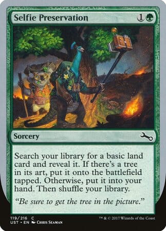 Selfie Preservation [Unstable] MTG Single Magic: The Gathering  | Multizone: Comics And Games