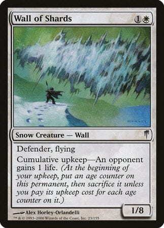 Wall of Shards [Coldsnap] MTG Single Magic: The Gathering  | Multizone: Comics And Games