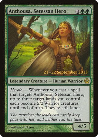 Anthousa, Setessan Hero [Theros Promos] MTG Single Magic: The Gathering  | Multizone: Comics And Games