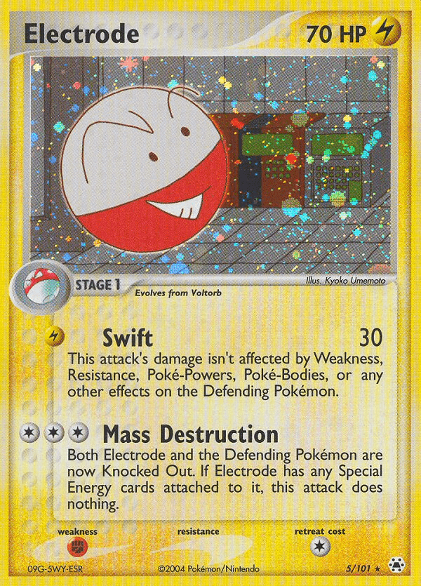 Electrode (5/101) [EX: Hidden Legends] Pokemon Single Pokémon  | Multizone: Comics And Games