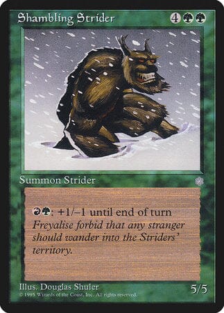 Shambling Strider [Ice Age] MTG Single Magic: The Gathering  | Multizone: Comics And Games