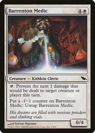 Barrenton Medic [Shadowmoor] MTG Single Magic: The Gathering  | Multizone: Comics And Games
