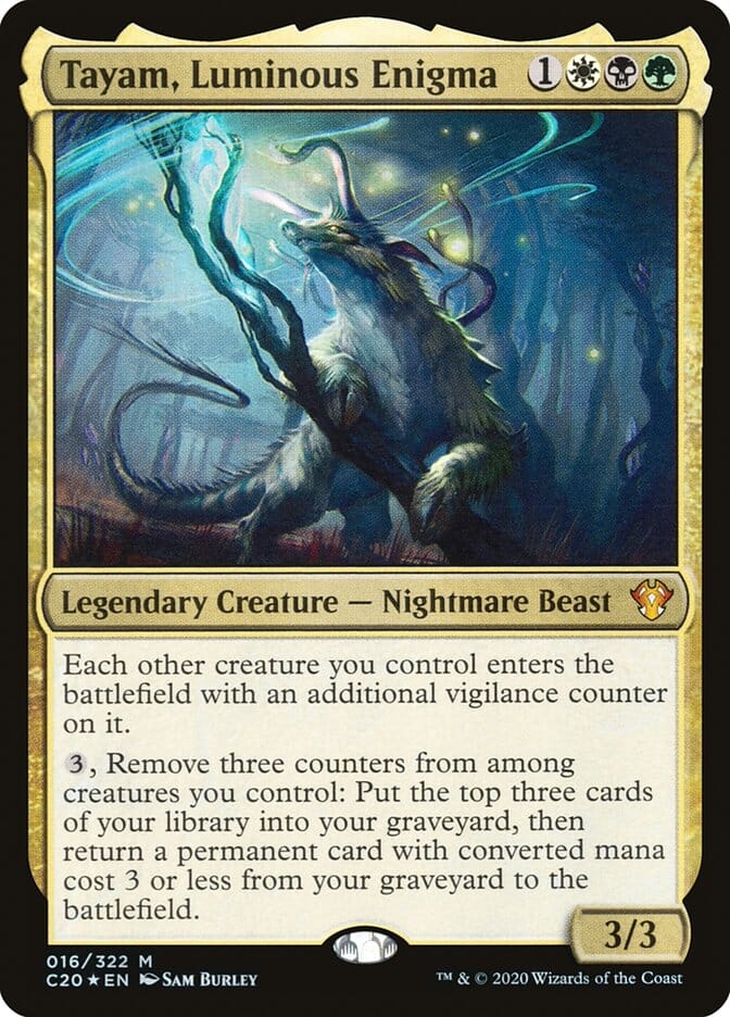 Tayam, Luminous Enigma [Commander 2020] MTG Single Magic: The Gathering  | Multizone: Comics And Games