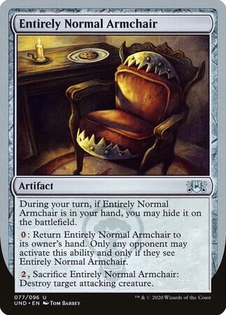 Entirely Normal Armchair [Unsanctioned] MTG Single Magic: The Gathering  | Multizone: Comics And Games