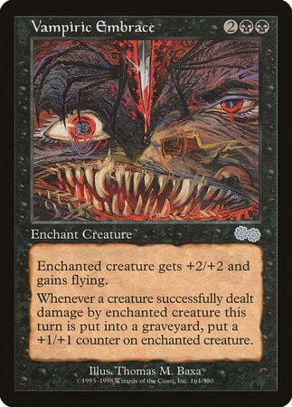 Vampiric Embrace [Urza's Saga] MTG Single Magic: The Gathering  | Multizone: Comics And Games