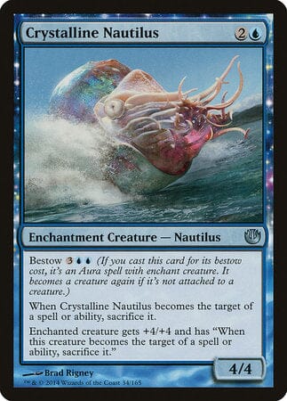 Crystalline Nautilus [Journey into Nyx] MTG Single Magic: The Gathering  | Multizone: Comics And Games