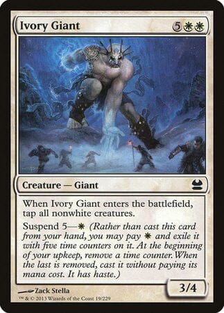 Ivory Giant [Modern Masters] MTG Single Magic: The Gathering  | Multizone: Comics And Games