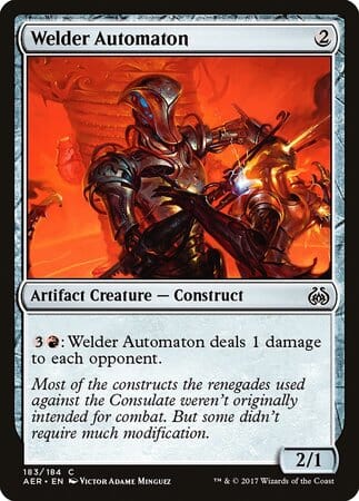 Welder Automaton [Aether Revolt] MTG Single Magic: The Gathering  | Multizone: Comics And Games