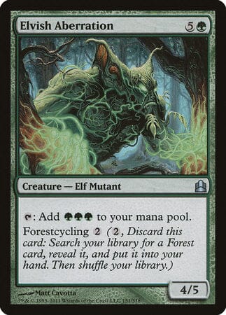 Elvish Aberration [Commander 2011] MTG Single Magic: The Gathering  | Multizone: Comics And Games