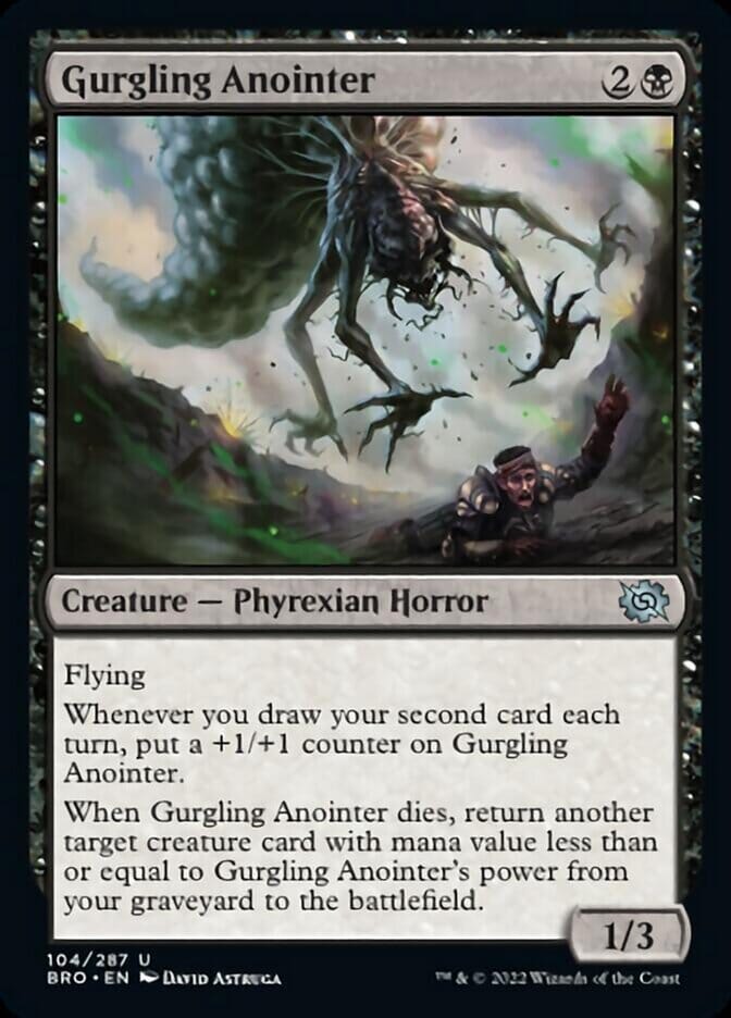 Gurgling Anointer [The Brothers' War] MTG Single Magic: The Gathering  | Multizone: Comics And Games