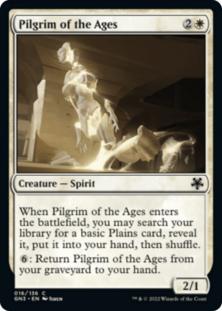 Pilgrim of the Ages [Game Night: Free-for-All] MTG Single Magic: The Gathering  | Multizone: Comics And Games