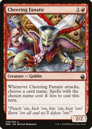 Cheering Fanatic [Battlebond] MTG Single Magic: The Gathering  | Multizone: Comics And Games