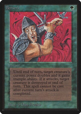 Berserk [Limited Edition Beta] MTG Single Magic: The Gathering  | Multizone: Comics And Games